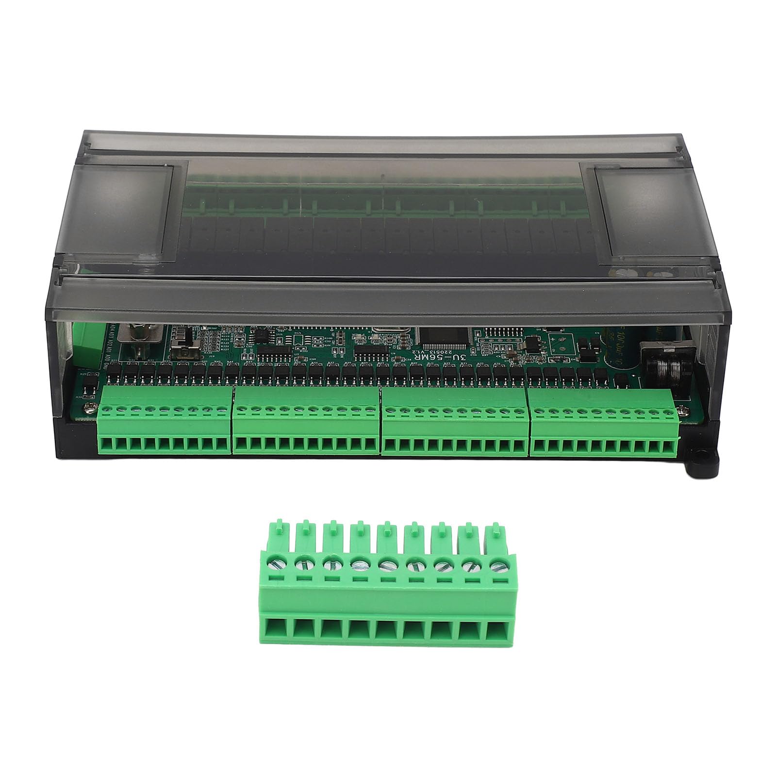 TOOLSGO DC 24V/1A PLC Industrielle Steuerplatine 32 Eingänge 24 Ausgänge Programmierbarer Logikrelais-Controller 2 Kanäle 60K Digitales Steuerungssystem für industrielle von TOOLSGO