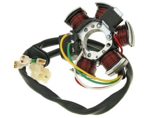 Lichtmaschine Zündung Stator Minarelli AM6 – Aprilia RS RX MX, Yamaha DT TZR, Rieju MRX RR, Beta RR, CPI SX, MBK X-Limit, Motorhispania Furia, Peugeot XR6, Generic Trigger von Streetparts24