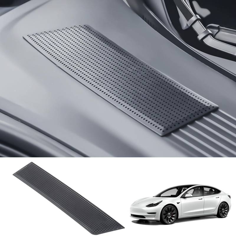 TOPABYTE Für Tesla Model 3 Highland2024 Auto Air Inlet Protect Cover Lufteinlassgitter Schutz Abdeckung für Tesla 3 Highland Air Flow Vent Intake Klimaanlage Gitter Einlass Zubehör (1 Stück) von TOPABYTE