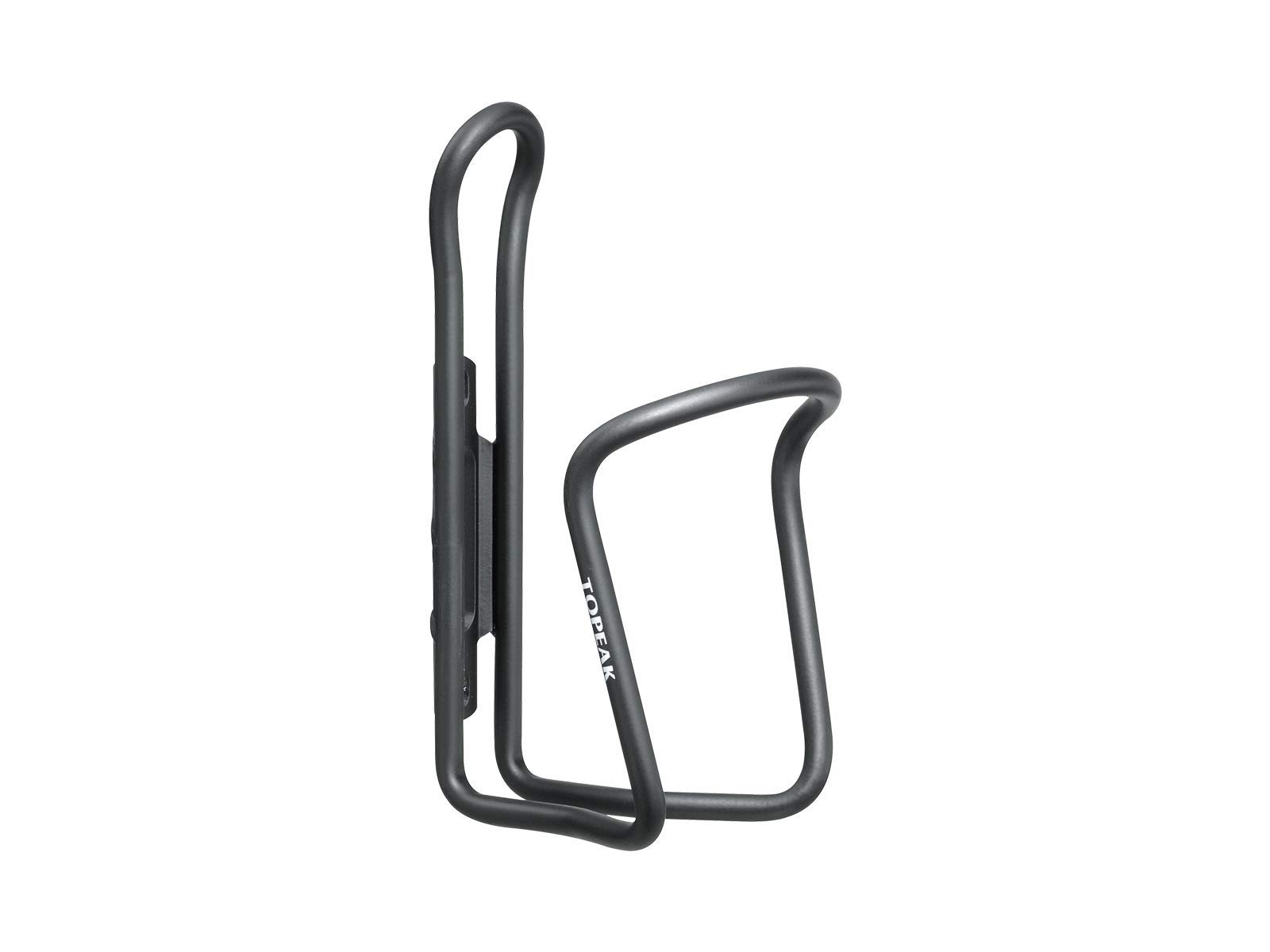 TOPEAK Shuttle Cage AL Fahrrad Flaschenhalter Befestigung Halter Aluminium Leicht Stabil, 1520000, Farbe schwarz von TOPEAK