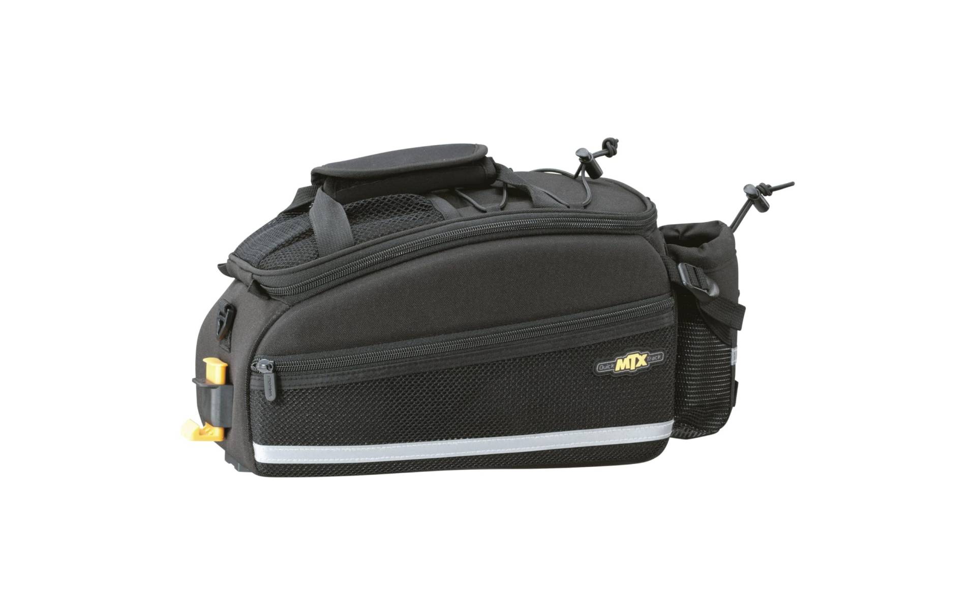 TOPEAK MTX 2.0 TrunkBag EX wasserdichte Fahrradkoffertasche, kompatibel mit Allen MTX QuickTrack 2.0 Racks, schwarz von TOPEAK