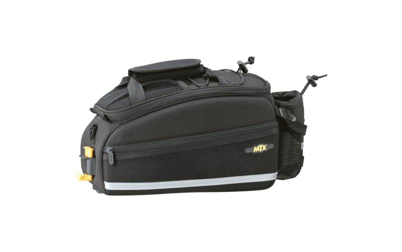 TOPEAK MTX 2.0 TrunkBag EX wasserdichte Fahrradkoffertasche, kompatibel mit Allen MTX QuickTrack 2.0 Racks, schwarz von TOPEAK