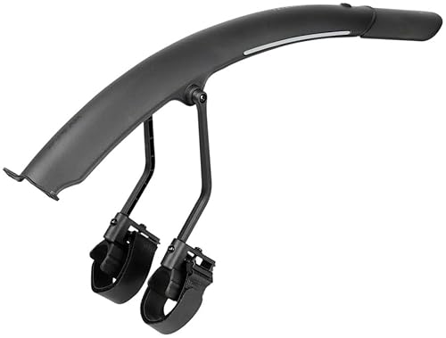 Topeak Tetrafender R1, Frontfender – passend für Straßenreifen bis zu 650/700 x 32, Schwarz (vorne, Straße, 650–700 c x 25–32 mm, R1) von TOPEAK