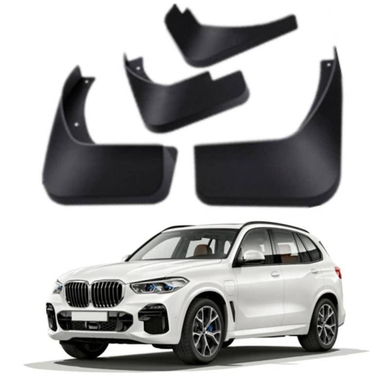 Schmutzfänger-Set für 2019 BMW X5 G05 M-Sport 40i/50i/M50i M-Sport 2020 2021 2022 Schmutzfänger vorne und hinten, 4-teiliges Set von TopGRIL von TOPGRIL