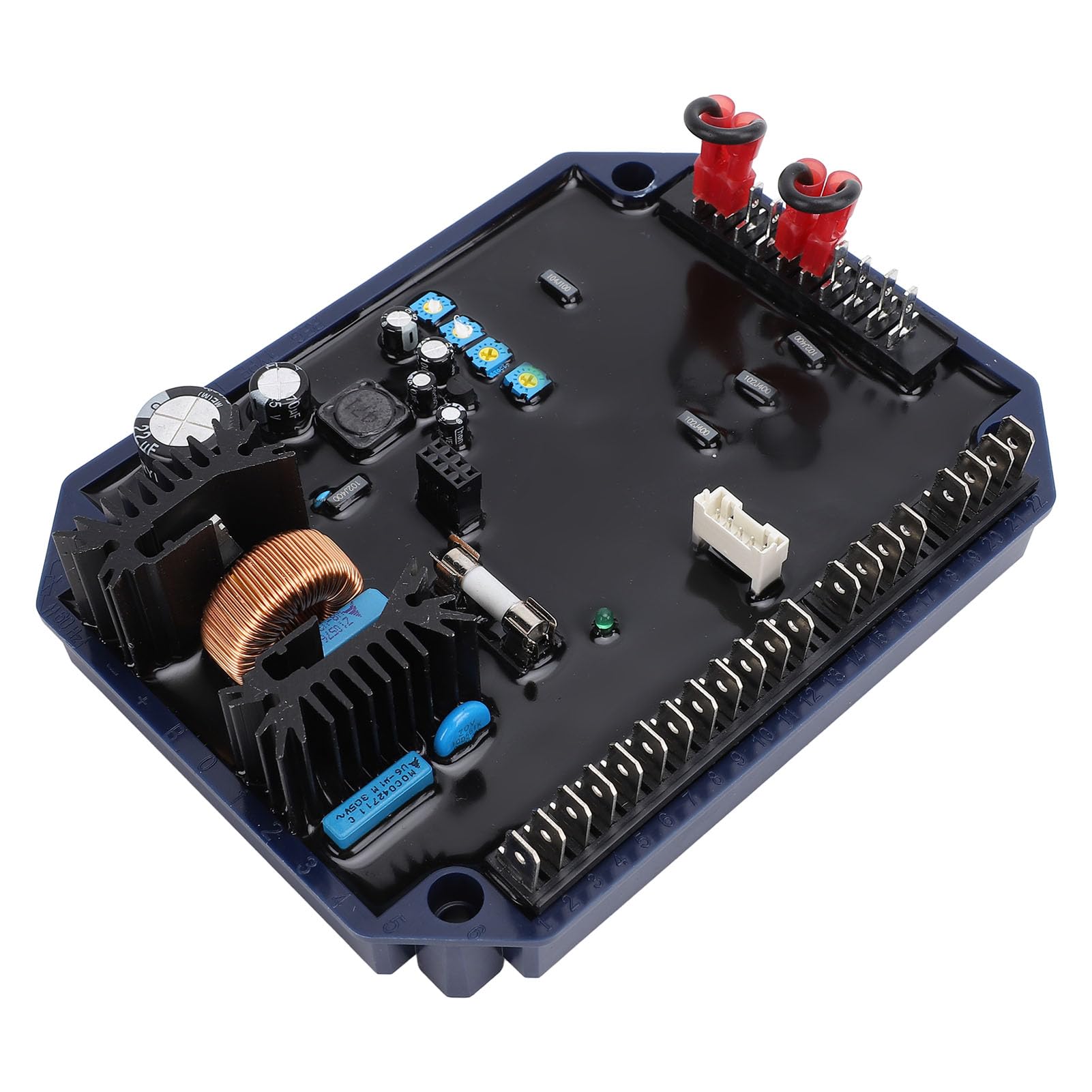 TOPINCN DER1 AVR Spannungsregler, Automatischer Spannungserregungsreglerstabilisator, Stabilisierte Steuerung der Generatorleistung von TOPINCN