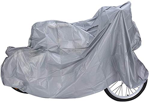 TOPINCN Fahrrad-Abdeckung, wasserdicht, für Outdoor-Motorrad, Regen, Sonne, UV-Staub, Winddicht, für Mountainbikes von TOPINCN
