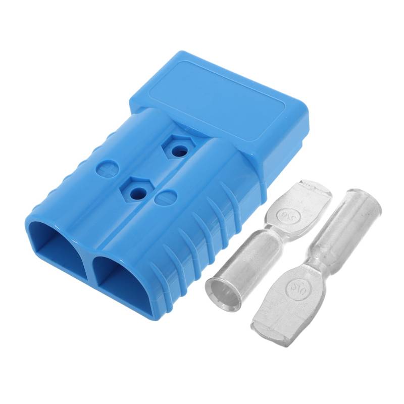 TOPPERFUN 1 Satz Gabelstapler- Anderson stecker Batterieanschlussstecker Batterieanschluss für Gabelstapler Batterie schnellverbindung trennen Batterie schnell abklemmen STK Blue von TOPPERFUN