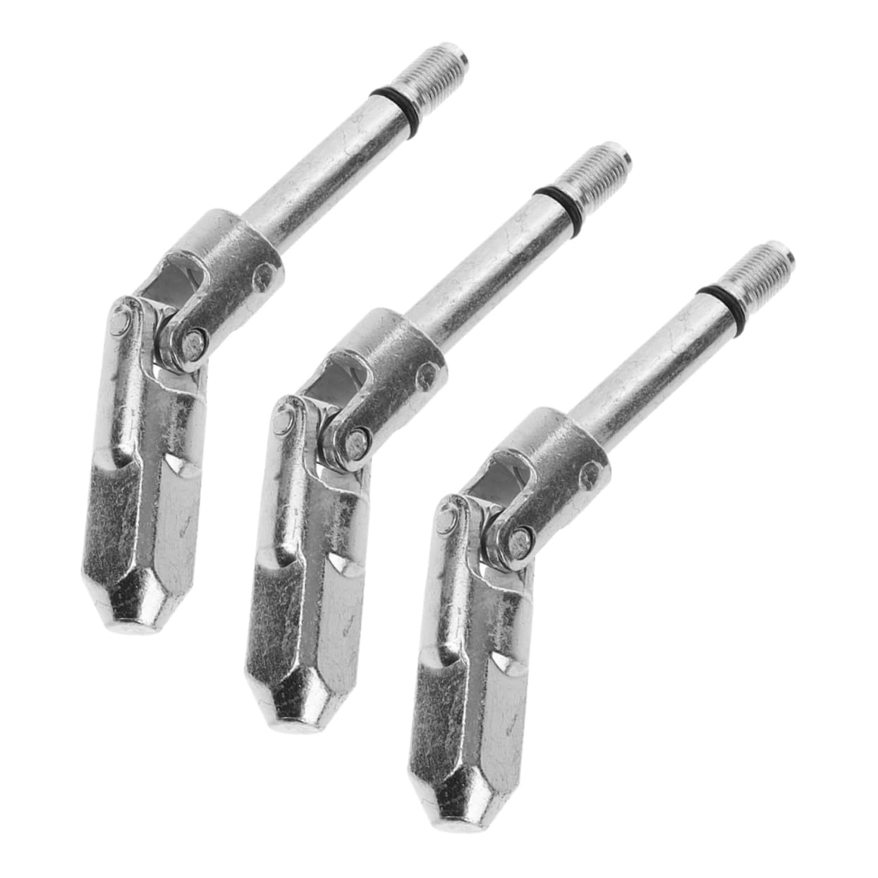 TOPPERFUN 3Pcs Hydraulische Heber hydraulische Zubehörteile Autoheber Teile Werkzeugset für Autos Heber Zubehör Ersatzteile für Wagenheber Wagenheber-Reparaturteil-Zahnrad Stahl Silver von TOPPERFUN