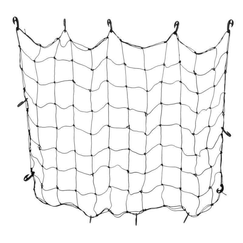 TOPPERFUN Dachgepäcknetz Gepäcknetz Für Dachgepäckträger Anhängernetz Dachgepäckträger Ladungsnetz Pickup-Truck-zubehör Auto Aufbewahrungsnetz Aufbewahrungsnetz Fürs Auto Dach Gummi Black von TOPPERFUN