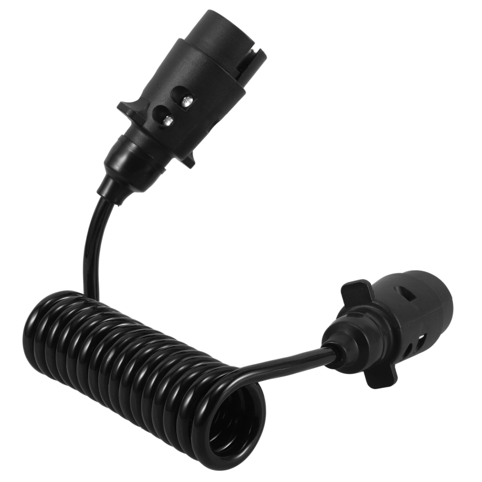 TOPPERFUN Pin Steckeradapter Für Anhängerbeleuchtung LKW Anhänger Adapter Für Wohnwagen Und Wohnmobile Robustes Kabel Für Zuverlässige Verbindung Und Sicheren Betrieb von TOPPERFUN