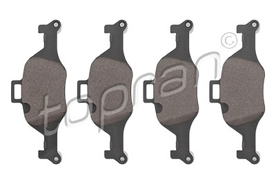 Topran Bremsbelagsatz, Scheibenbremse [Hersteller-Nr. 624525] für BMW von TOPRAN
