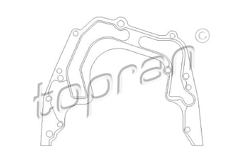 TOPRAN Dichtung, Gehäusedeckel (Kurbelgehäuse) 111953 von Topran