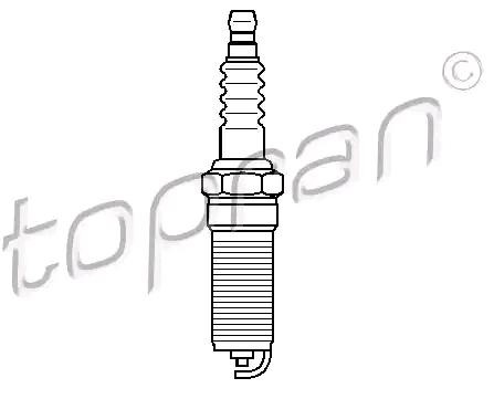 TOPRAN Zündkerze FORD,MAZDA 302 012 1335367,4M5G12405XE,C40118110C Zündkerzen,Kerzen,Zuendkerzen C40218110C,1255464,1097080,1327341,1362012,1493001 von TOPRAN