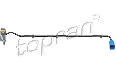 Topran 1x ABS-Sensor Hinterachse [Hersteller-Nr. 723068] für Peugeot von TOPRAN