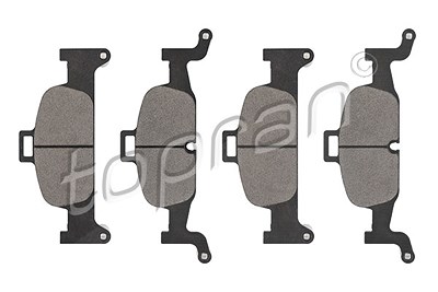 Topran Bremsbeläge vorne (Satz) [Hersteller-Nr. 624502] für Audi von TOPRAN