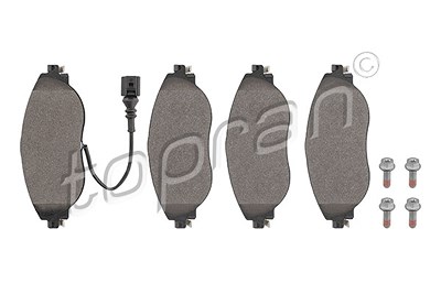 Topran Bremsbelagsatz, Scheibenbremse [Hersteller-Nr. 116890] für Audi, Seat, Skoda, VW von TOPRAN