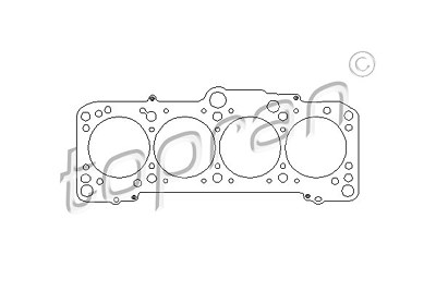 Topran Dichtung, Zylinderkopf [Hersteller-Nr. 100953] für Audi, Seat, VW von TOPRAN