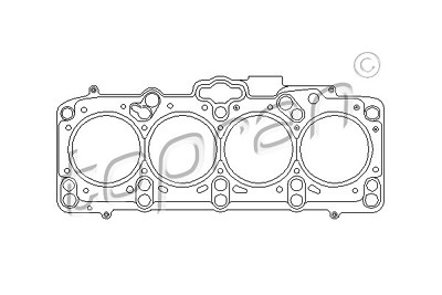 Topran Dichtung, Zylinderkopf [Hersteller-Nr. 109359] für Audi, Ford, Seat, Skoda, VW von TOPRAN