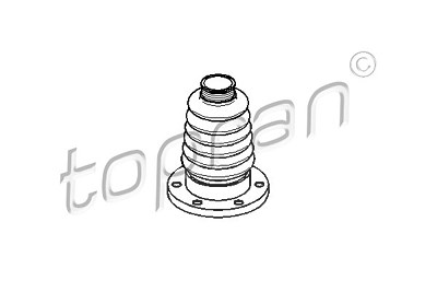 Topran Faltenbalg, Antriebswelle [Hersteller-Nr. 109251] für VW, Seat, Skoda, Audi von TOPRAN