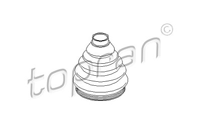 Topran Faltenbalg, Antriebswelle [Hersteller-Nr. 111757] für Audi, Seat, Skoda, VW von TOPRAN