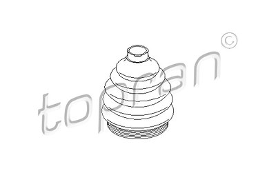 Topran Faltenbalg, Antriebswelle [Hersteller-Nr. 103033] für Seat, Audi, Skoda, VW von TOPRAN