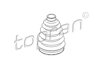 Topran Faltenbalg, Antriebswelle [Hersteller-Nr. 110215] für VW von TOPRAN