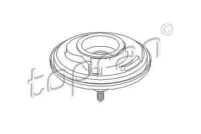 Topran Federteller [Hersteller-Nr. 108298] für Audi, VW von TOPRAN