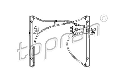 Topran Fensterheber [Hersteller-Nr. 111707] für VW von TOPRAN