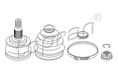Topran Gelenksatz, Antriebswelle [Hersteller-Nr. 401686] für Mercedes-Benz von TOPRAN