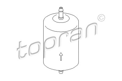 Topran Kraftstofffilter [Hersteller-Nr. 401032] für Renault, Mercedes-Benz, BMW, VW von TOPRAN