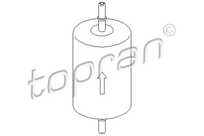 Topran Kraftstofffilter [Hersteller-Nr. 302130] für Ford von TOPRAN