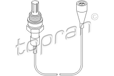 Topran Lambdasonde [Hersteller-Nr. 110578] für Audi, Seat, VW von TOPRAN