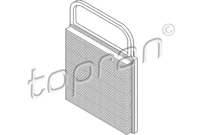 Topran Luftfilter [Hersteller-Nr. 109384] für Skoda, VW von TOPRAN