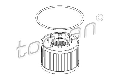 Topran Ölfilter [Hersteller-Nr. 301760] für Ford von TOPRAN