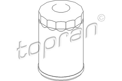 Topran Ölfilter [Hersteller-Nr. 720808] für Citroën, Fiat, Peugeot von TOPRAN