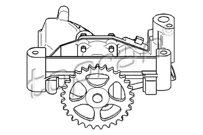 Topran Ölpumpe [Hersteller-Nr. 720158] für Citroën, Peugeot von TOPRAN