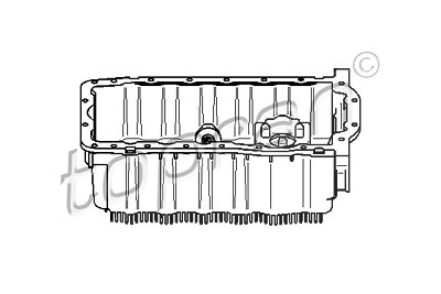 Topran Ölwanne [Hersteller-Nr. 112323] für Audi, Seat, Skoda, VW von TOPRAN