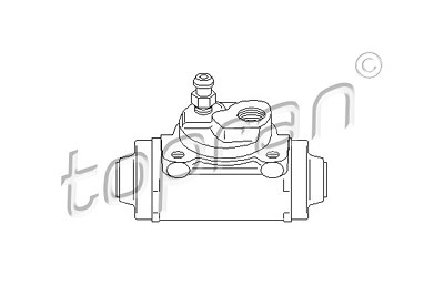 Topran Radbremszylinder [Hersteller-Nr. 720984] für Citroën, Peugeot von TOPRAN