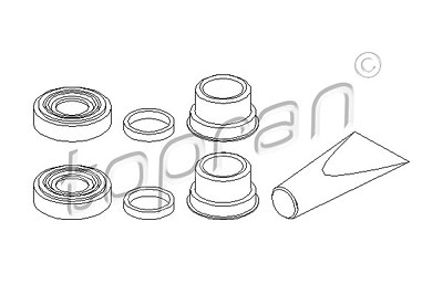 Topran Reparatursatz, Bremssattel [Hersteller-Nr. 202451] für Opel von TOPRAN