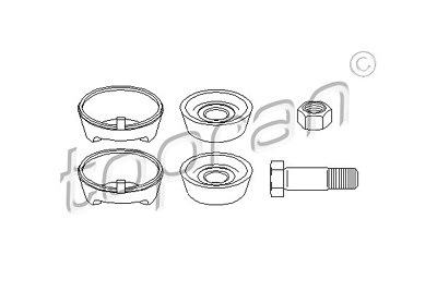 Topran Reparatursatz, Querlenker [Hersteller-Nr. 400528] für Mercedes-Benz von TOPRAN
