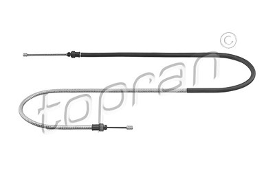 Topran Seilzug, Feststellbremse [Hersteller-Nr. 631951] für Dacia von TOPRAN