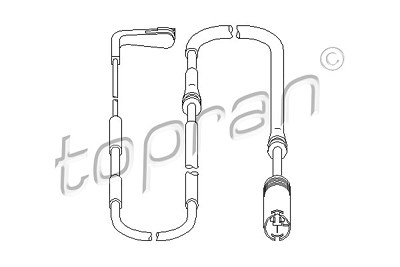 Topran Sensor, Bremsbelagverschleiß [Hersteller-Nr. 501835] für BMW von TOPRAN