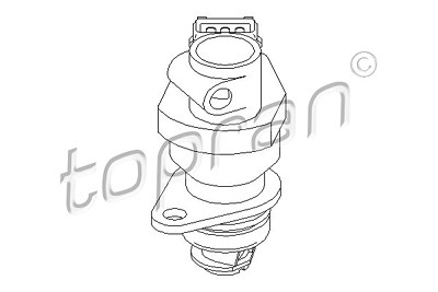 Topran Sensor, Geschwindigkeit [Hersteller-Nr. 721912] für Peugeot, Citroën von TOPRAN