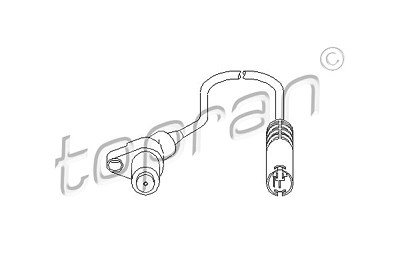 Topran Sensor, Raddrehzahl [Hersteller-Nr. 500883] für BMW von TOPRAN