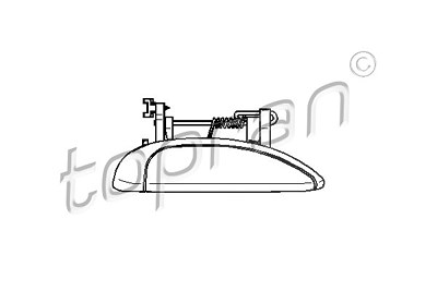 Topran Türgriff [Hersteller-Nr. 700559] für Renault, Dacia von TOPRAN