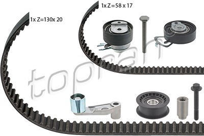 Topran Zahnriemensatz [Hersteller-Nr. 111196] für Seat, VW von TOPRAN