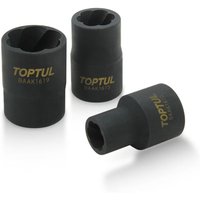 Spezial-Schlag-Stecknuss TOPTUL 1/2 zoll 17 mm für beschädigte Schrauben/Nüssen von Toptul