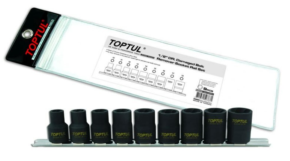 TOPTUL Steckschlüsseleinsatz-Set GAAG0903 von TOPTUL