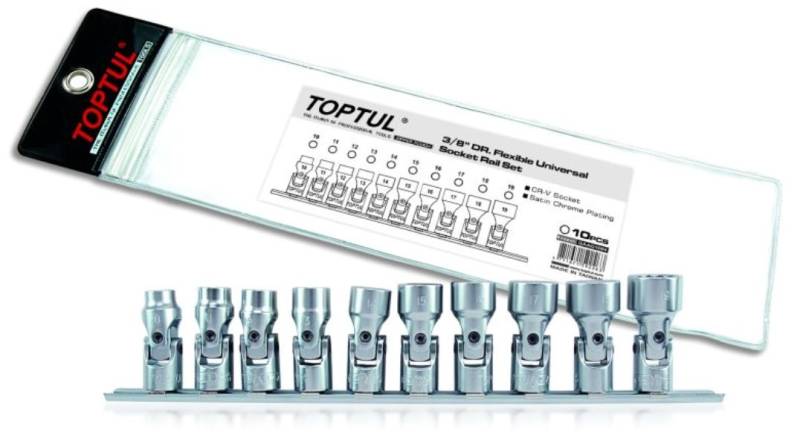 TOPTUL Steckschlüsseleinsatz-Set GAAG1004 von TOPTUL