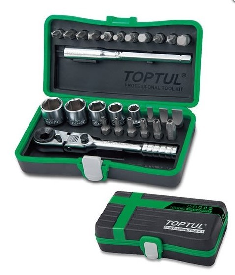 TOPTUL Steckschlüsseleinsatz-Set GADW2701 von TOPTUL